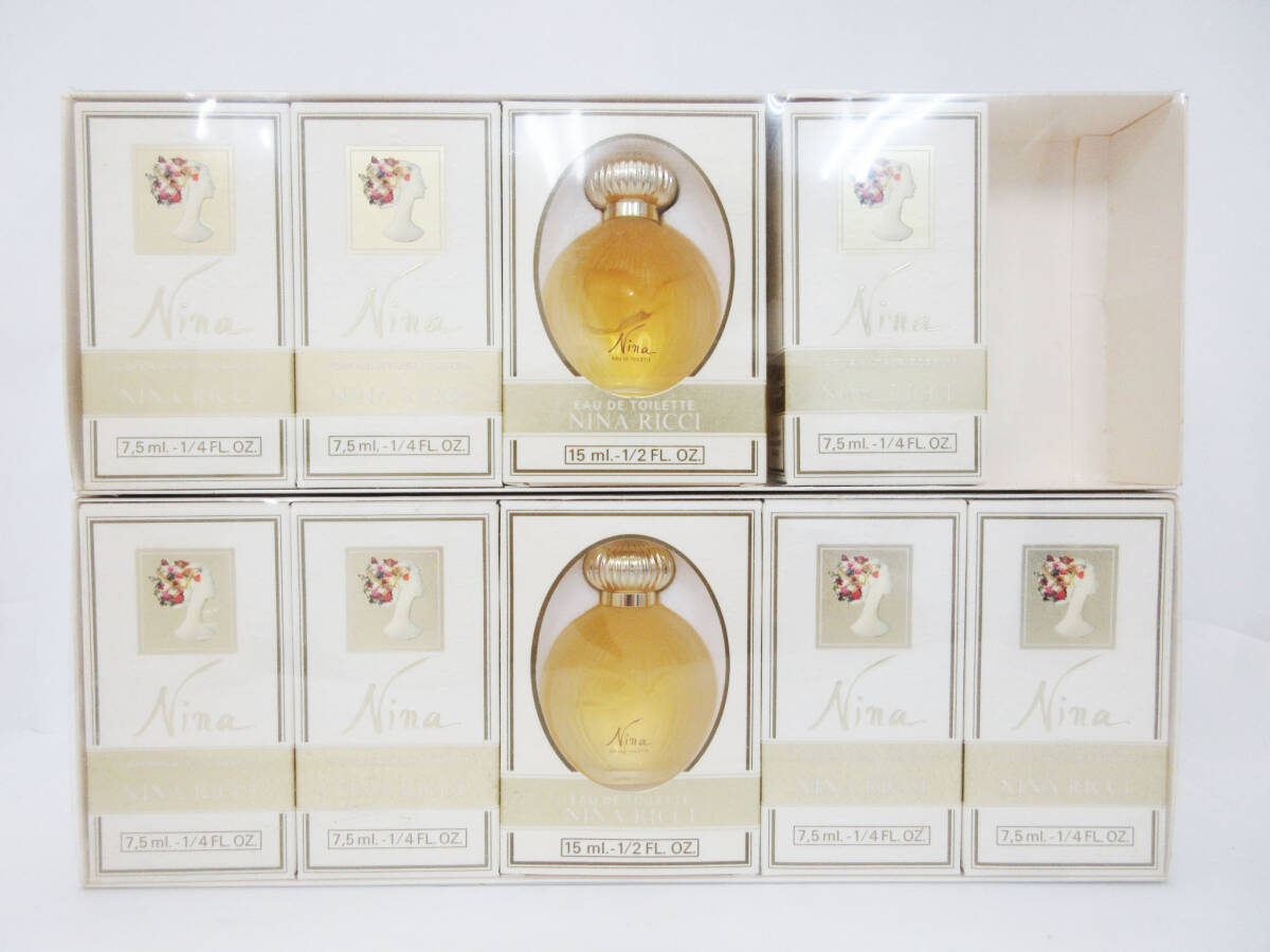 AB-1107《香水 9点セット》ニナリッチ/NINA RICCI★パルファン オードトワレ★15ml 7.5ml★フレグランス★保管 未使用★の画像1