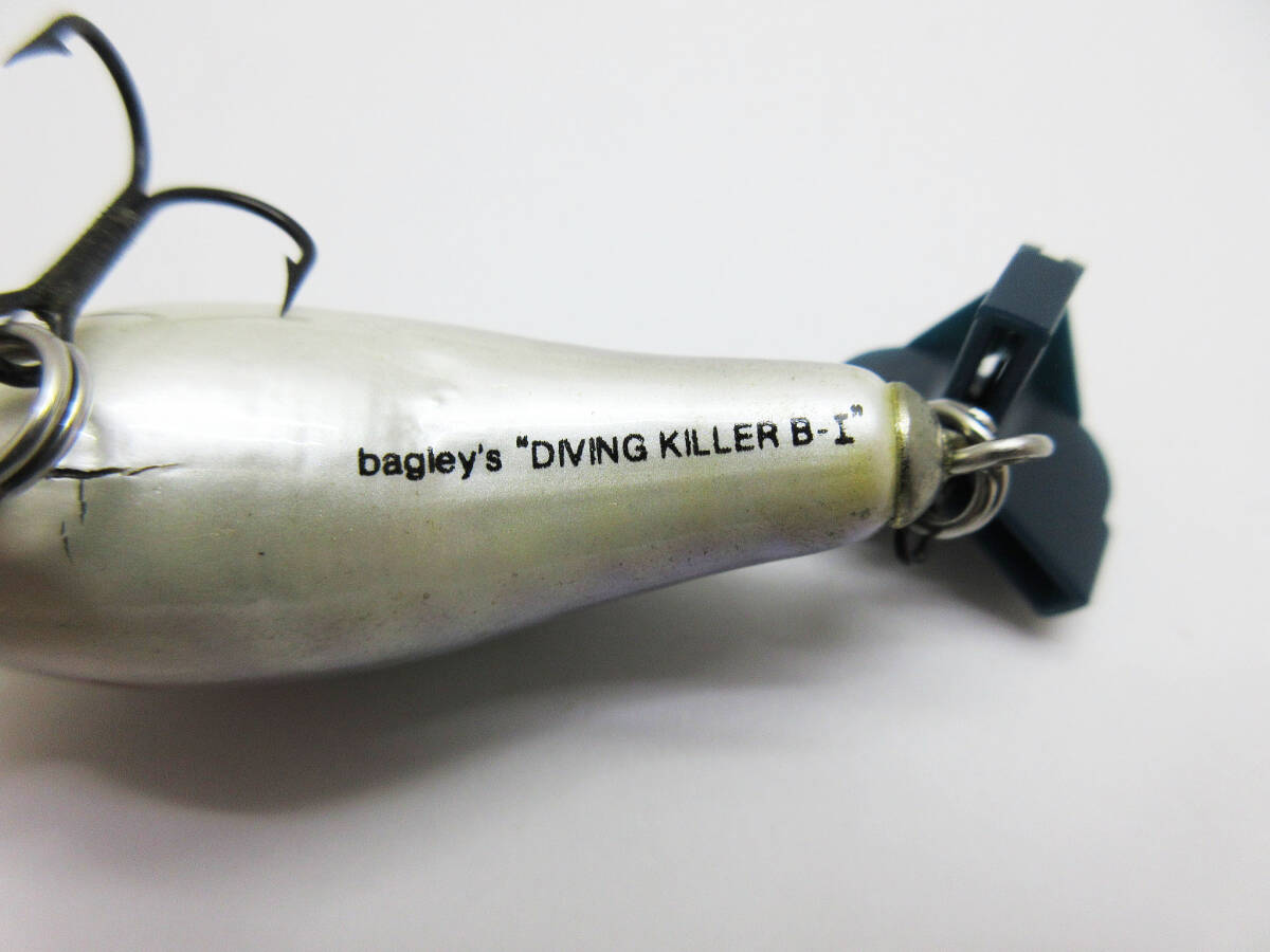 GN-2417《オールドルアー》bagley's/バグリー★DIVING Killer/ダイビング キラー B1★釣り具 フィッシング用品★当時物★_画像5