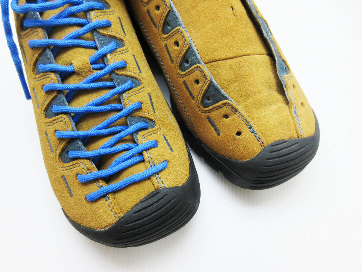 KM-4247《スニーカー》KEEN JASPER/キーン ジャスパー★1002661★US8/26cm★CATHAY SPICE/ORION BLUE★スエード★保管 未使用★の画像5