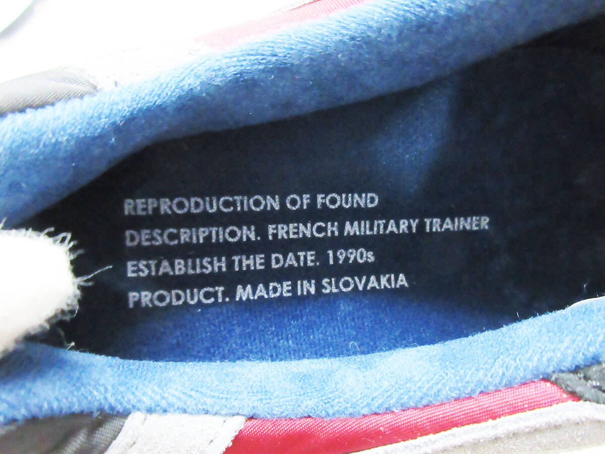 KM-4256《フレンチトレーナー》REPRODUCTION OF FOUND/リプロダクションオブファウンド★FRENCH MILITARY TRAINER★1300FS★41★の画像9