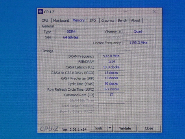 メモリ サーバーパソコン用 Micron DDR4-2933 (PC4-23400) ECC Registered 16GBx4枚 合計64GB 起動確認済です MTA18ASF2G72PZ-2G9E1VI の画像5