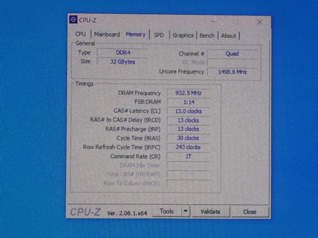 メモリ サーバーパソコン用 Micron DDR4-2400 (PC4-19200) ECC Registered 8GBx4枚 合計32GB 起動確認済です MTA18ASF1G72PZ-2G3B1RIの画像4