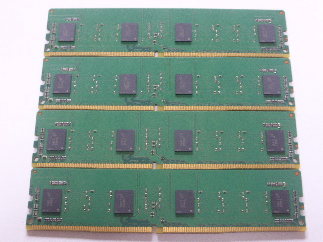 メモリ サーバーパソコン用 Micron DDR4-2133 (PC4-17000) ECC Registered 4GBx4枚 合計16GB 起動確認済です MTA9ASF51272PZ-2G1A2IJ の画像3