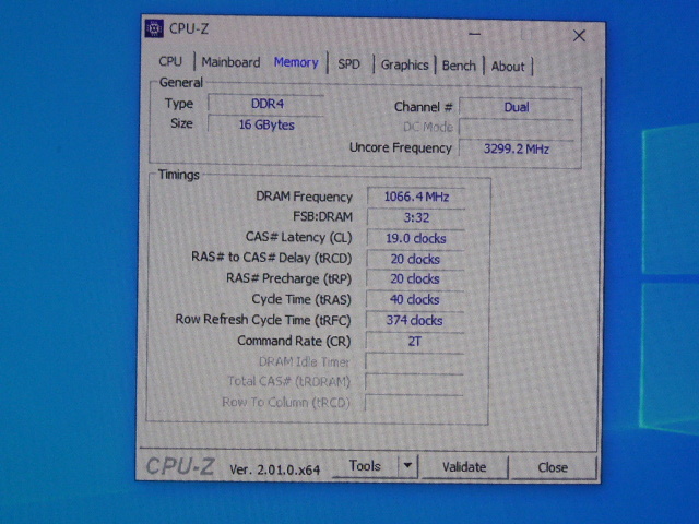 メモリ デスクトップパソコン用 Samsung DDR4-2400 PC4-19200 8GBx2枚 合計16GB 起動確認済みですの画像4