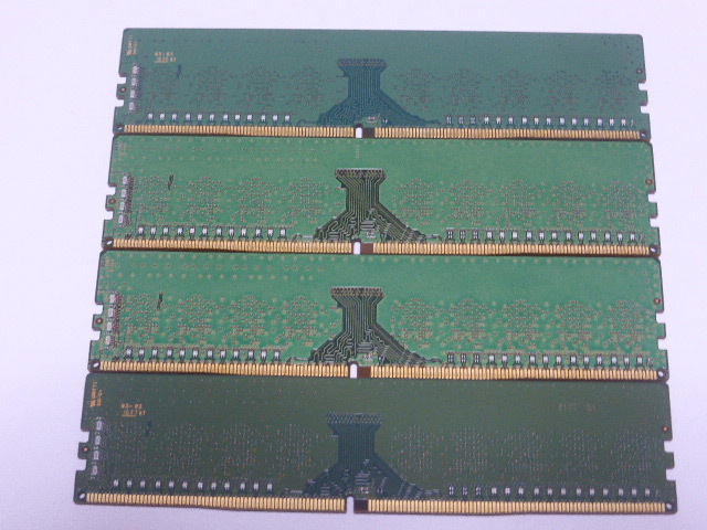 メモリ デスクトップパソコン用 Samsung DDR4-2133 PC4-17000 4GBx4枚 合計16GB 起動確認済みですの画像4