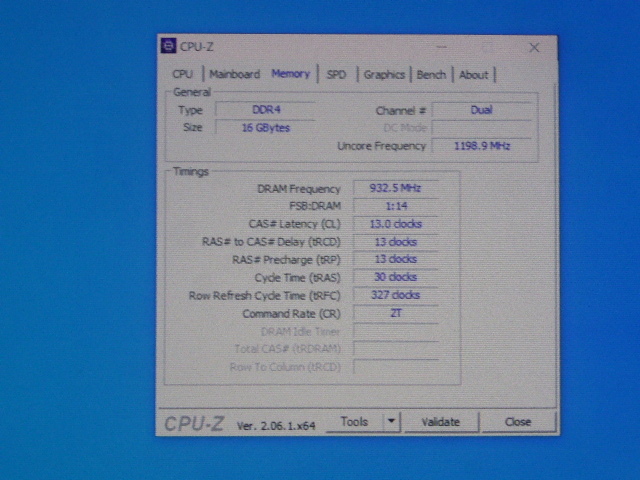 メモリ デスクトップパソコン用 SK hynix DDR4-2666 PC4-21300 8GBx2枚 合計16GB 起動確認済みですの画像4