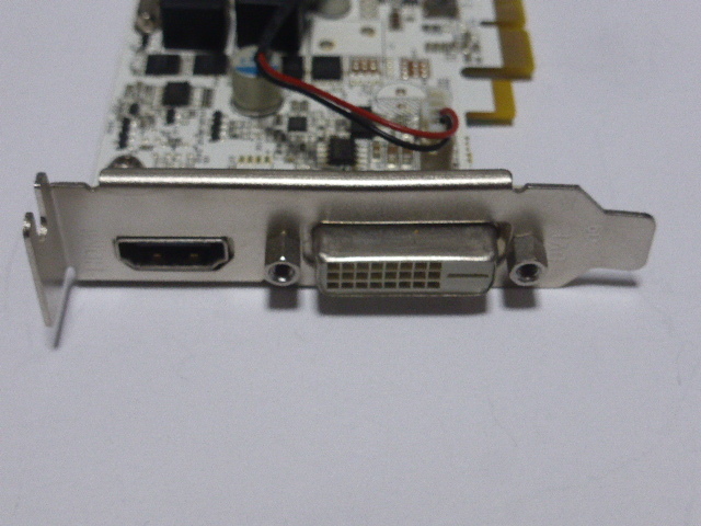 NVIDIA グラフィックボード GeForce GT1030 EX OC White PCI-E 2GB GDDR5 64Bit w/HDMI/DVI-D HDMIにて画面出力確認済 本体のみ 中古品ですの画像3