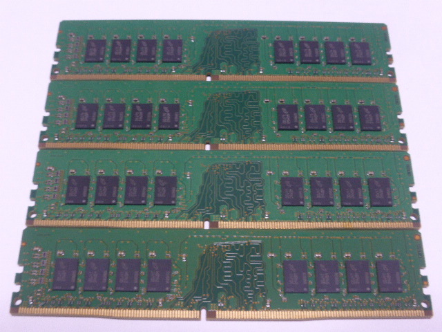 メモリ デスクトップパソコン用 Micron DDR4-3200 PC4-25600 16GBx4枚 合計64GB 起動確認済みです_画像4