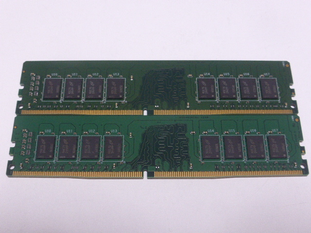 メモリ デスクトップパソコン用 Crucial DDR4-2666 PC4-21300 16GBx2枚 合計32GB 起動確認済みですの画像3