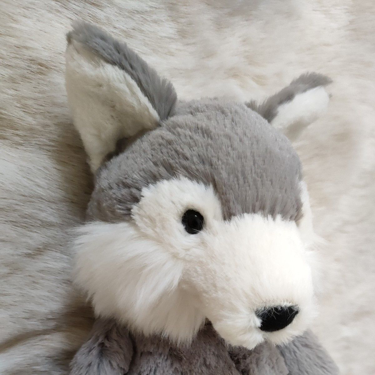 JELLYCAT BASHFUL Wolf Medium ウルフ 狼 ぬいぐるみ ジェリーキャット バシュフル