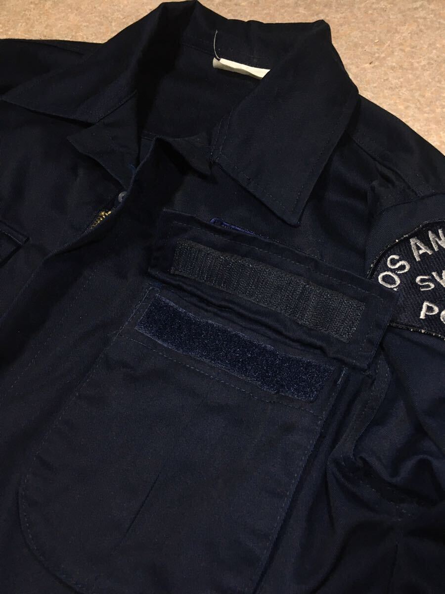 LAPD SWAT BDU（レプリカ）パッチ3枚付 USポリスジャケット 出動服 アメリカ警察 スワットの画像4