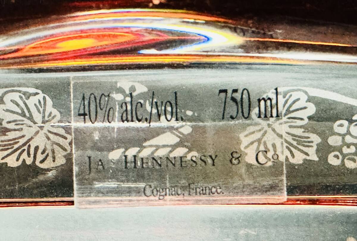 未開栓 希少美品 750ml Hennessy Richard ヘネシー リシャール 旧ボトル 替え栓付き_画像5