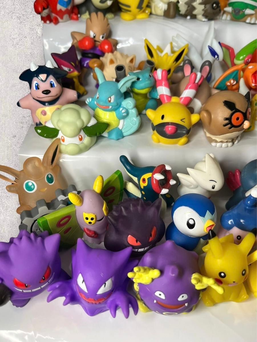 ポケモン ポケモンキッズ 指人形 84個 まとめ売り ソフビ フィギュア