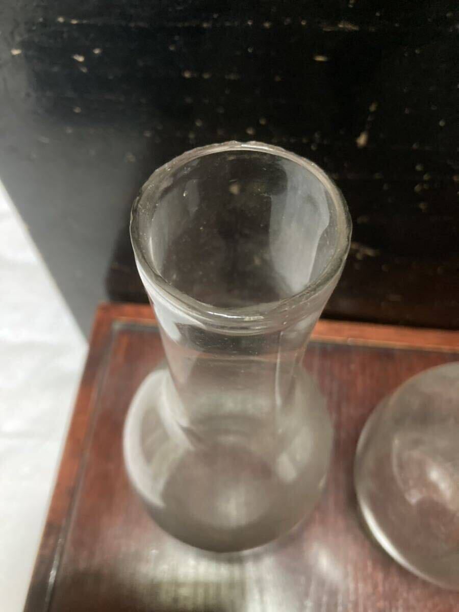 オイルランプ ホヤ瓶 2個の画像3