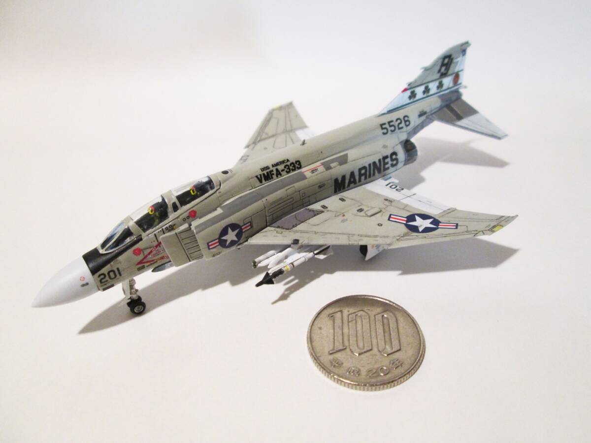 1/144 F-4J USMC VMFA-333 Shamrocks/ USS AMERICA/1972の画像2