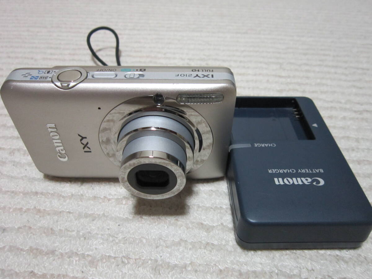 Canon　キャノン　コンパクトデジタルカメラ IXY 210F　シルバー used_画像6