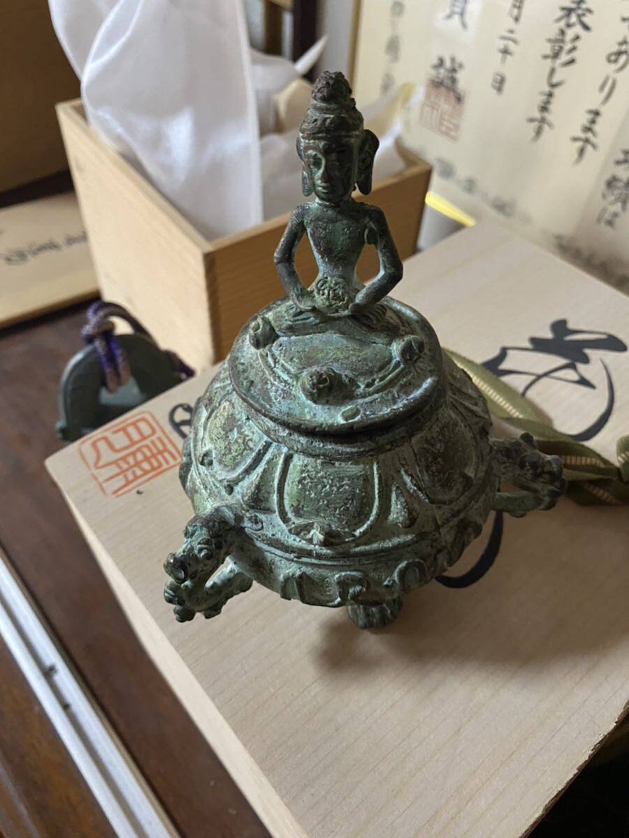 中国 置物 骨董 青銅　アンティーク_画像1