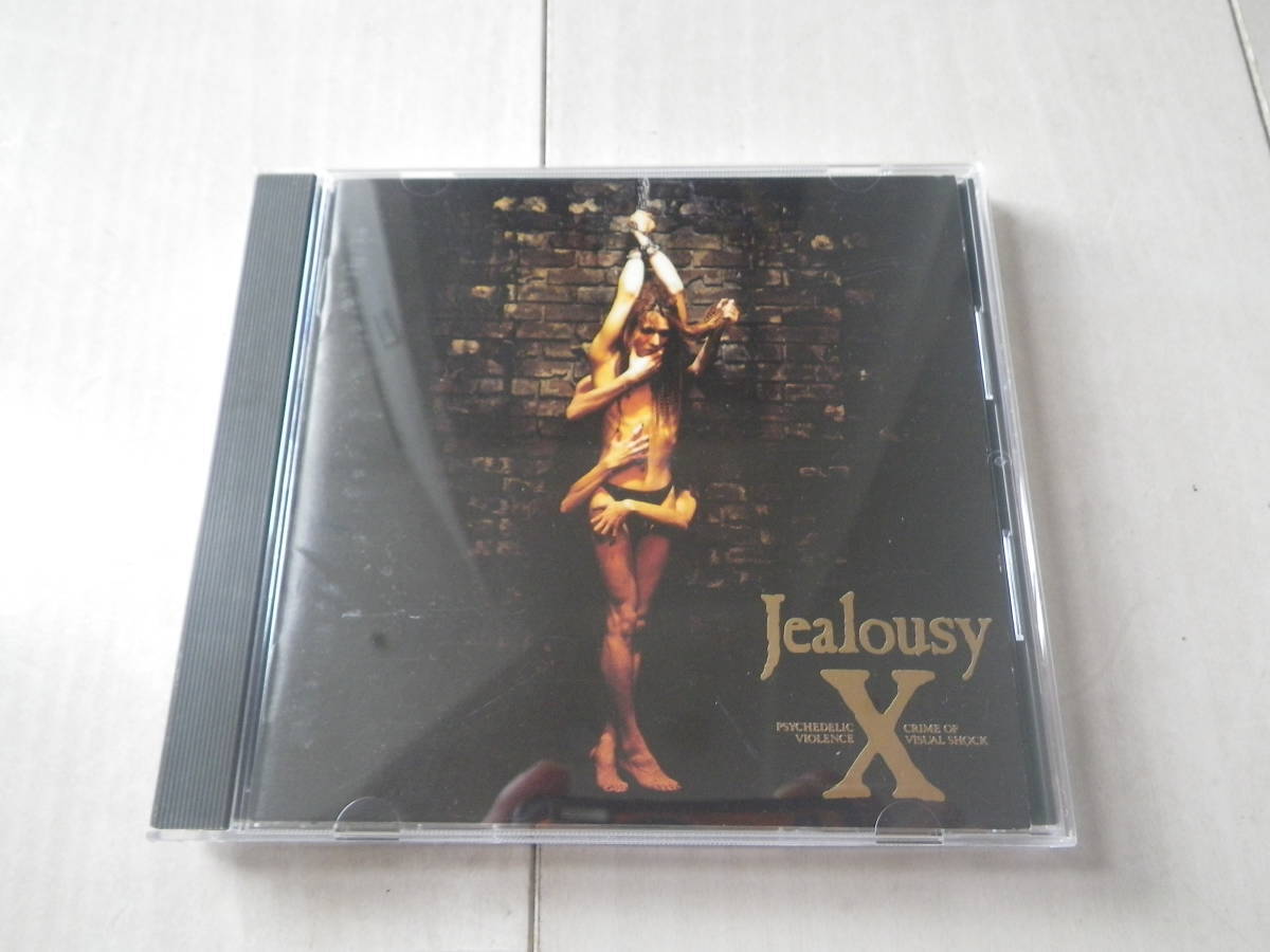 CD X JAPAN 音楽アルバム jealousy ジェラシー エックス Silent Jealousy Joker Say Anything 他 10曲_画像1