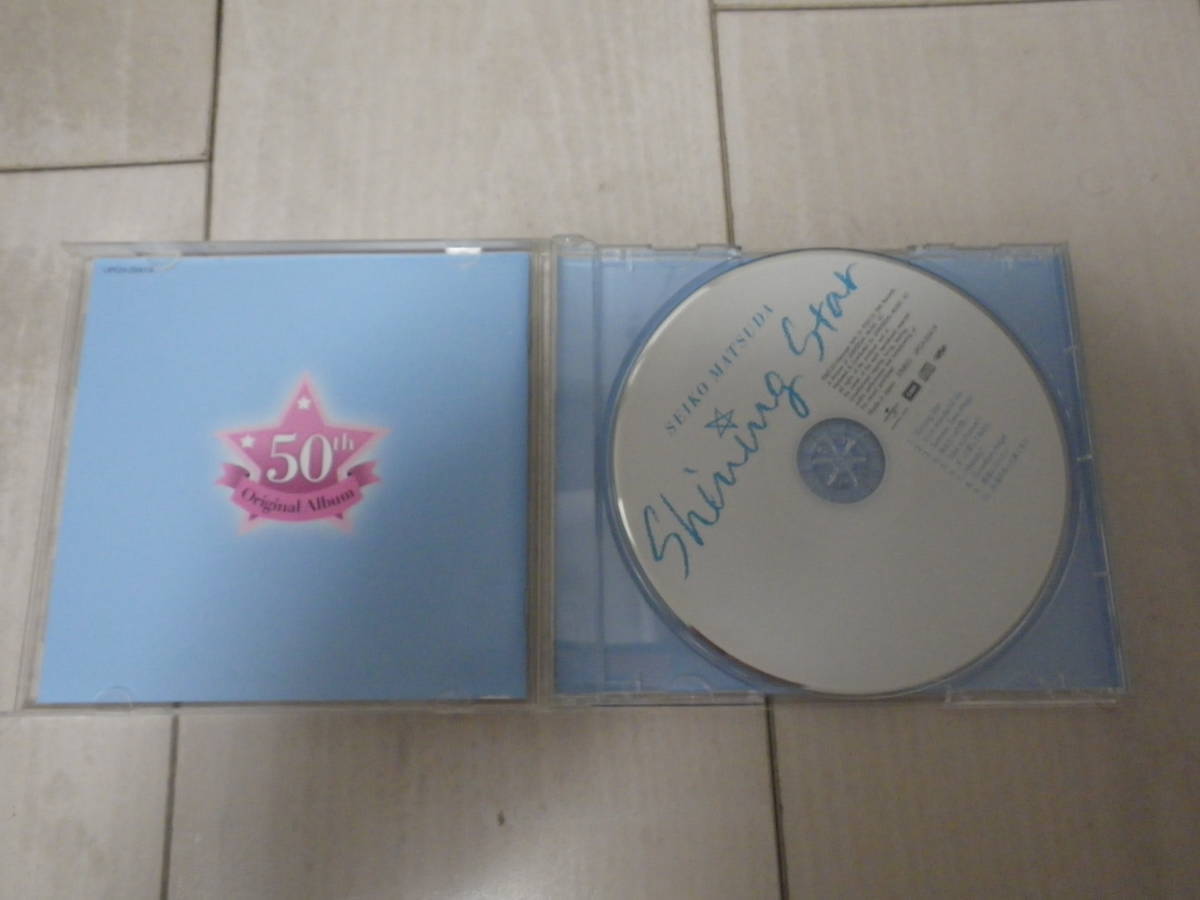 CD 松田聖子 Shining Star シャイニング・スター 音楽アルバム あなたへの想い ずっと愛してるから 永遠のもっと果てまで 他 10曲_画像3