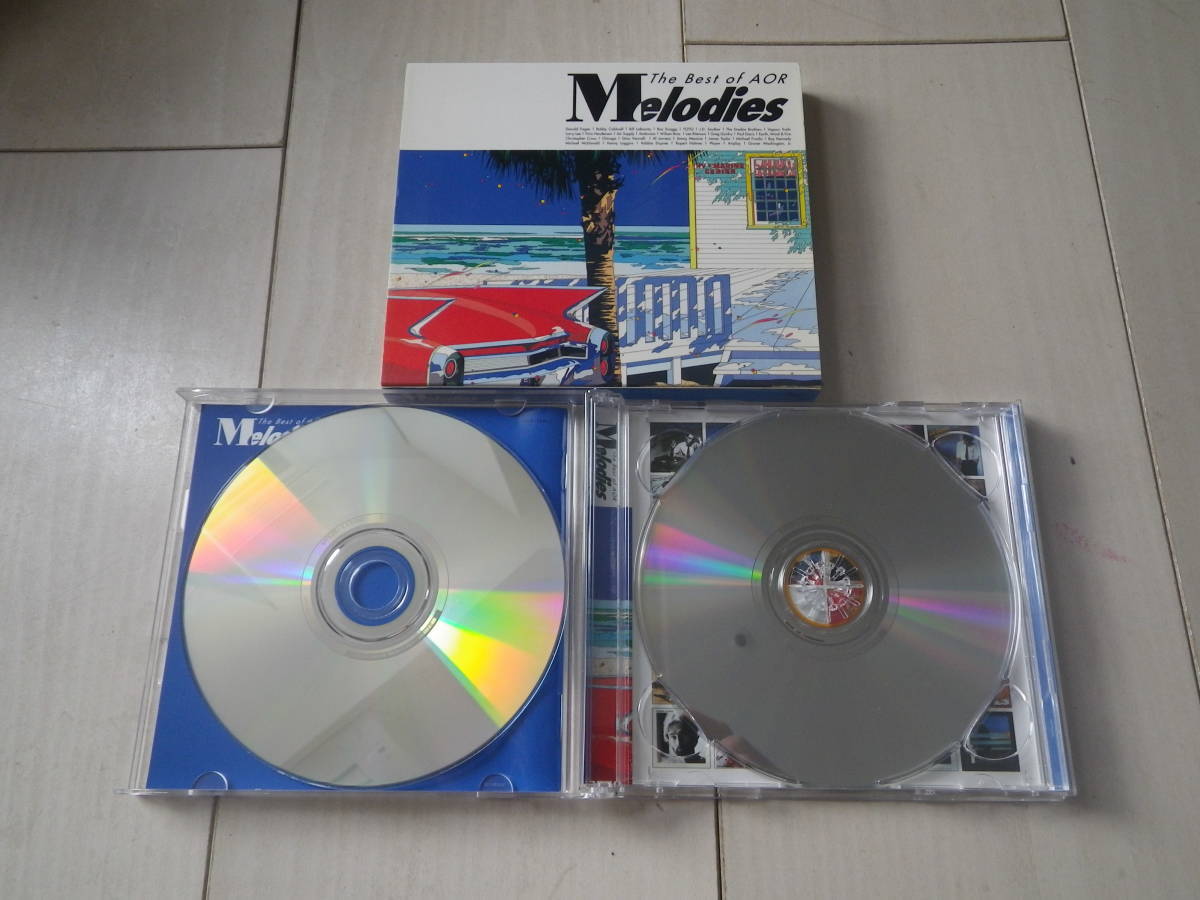 CD2枚組 洋楽 Melodies The Best of AOR ロザーナ TOTO J.Dサウザー エアーサプライ 素直になれなくて シカゴ エアプレイ 他 36曲の画像6