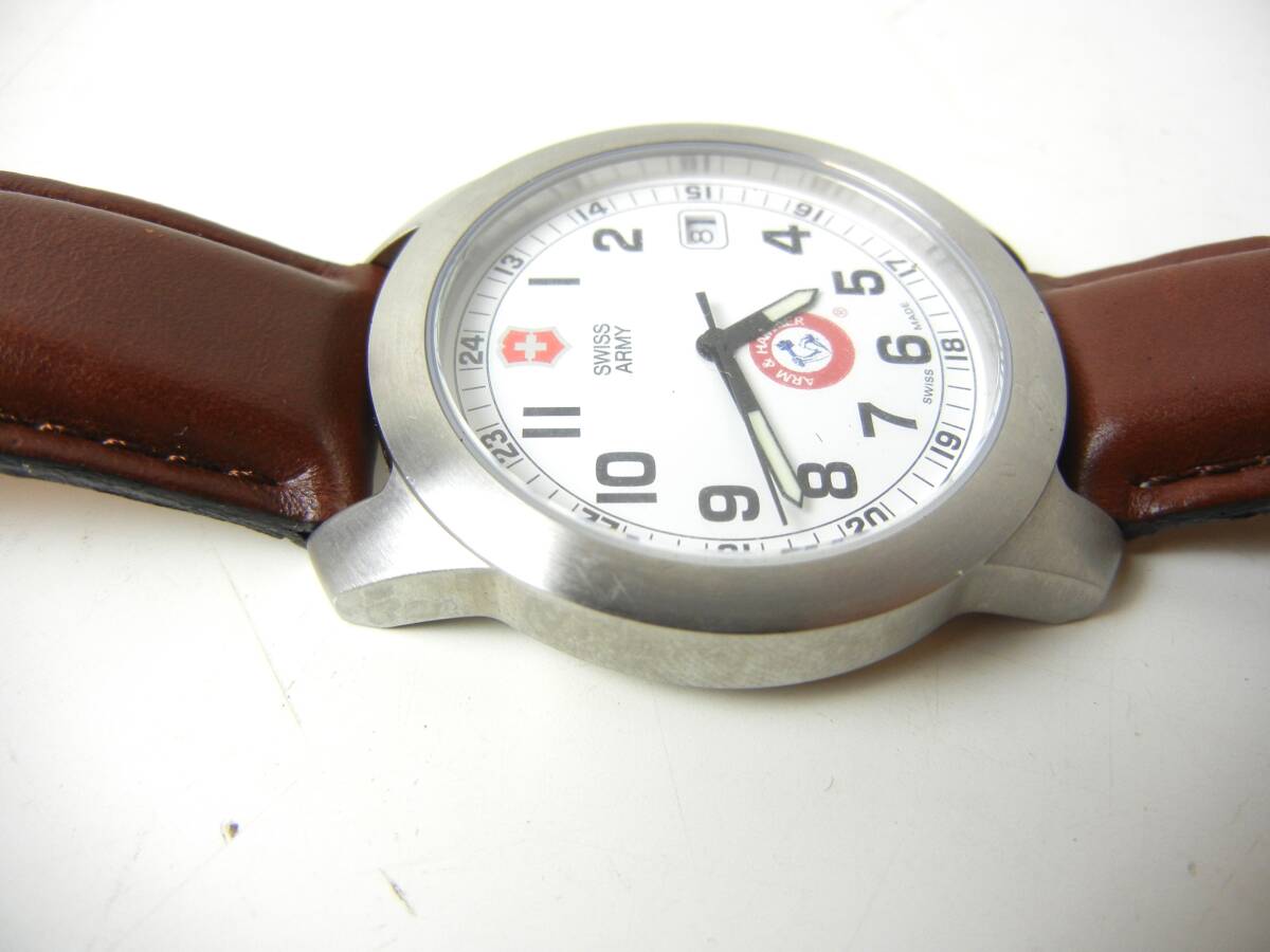 稼働品◇ビクトリノックス スイスアーミー arm & hammer 腕時計の画像3
