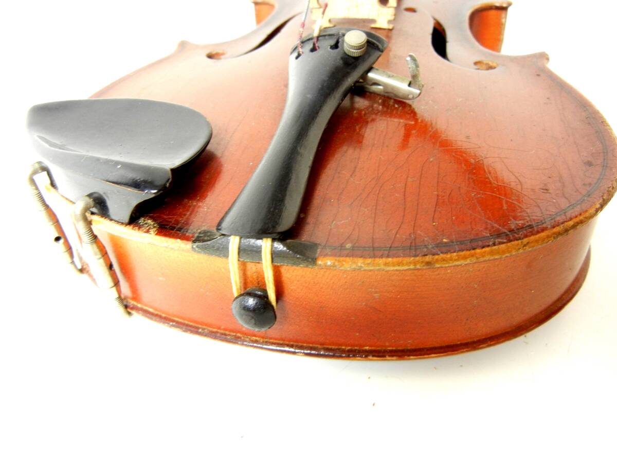 SUZUKI VIOLIN 鈴木バイオリン No.4 1/4バイオリン 1955年製？の画像9