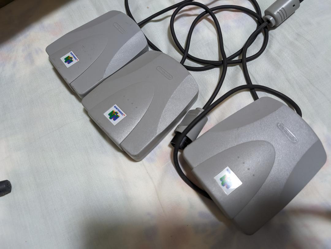 ４個　ニンテンドー64　VRSユニット　音声認識システム　NUS-020