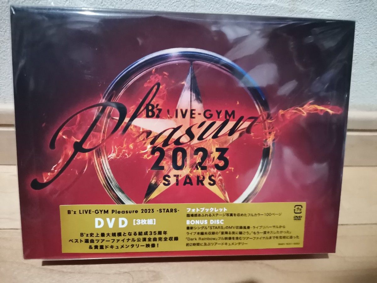B'z DVD B'z LIVE GYM Pleasure 2023 STARS