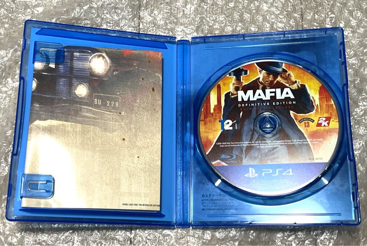 〈動作確認済み〉PS4 MAFIA DEFINITIVE EDITION マフィア コンプリートエディション プレイステーション4