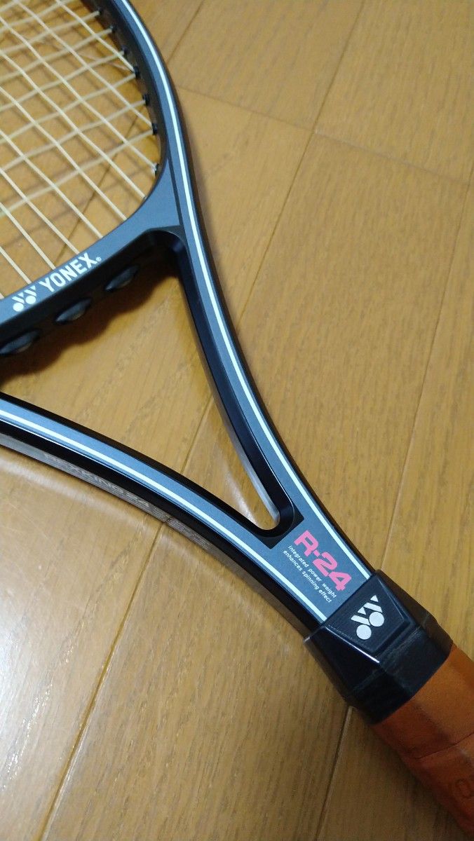 #YONEX 硬式テニスラケット#R24(ソフトケース付)