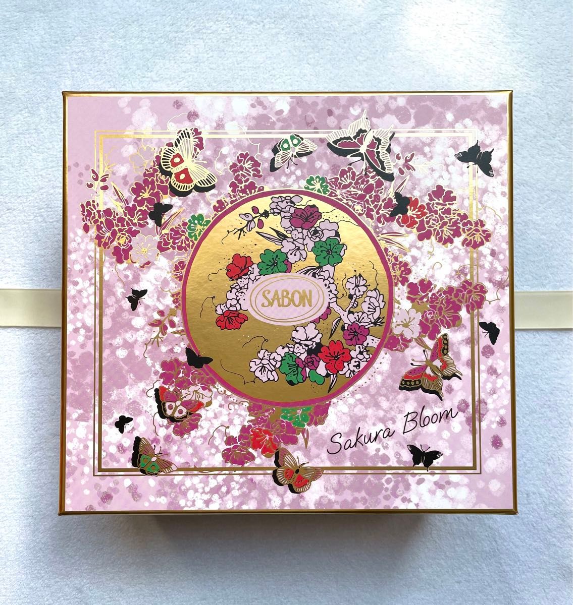 SABON サボン 空箱 ギフトボックス ブルーミングキット サクラブルーム SAKURA BLOOM 桜 春 チェリーブロッサム