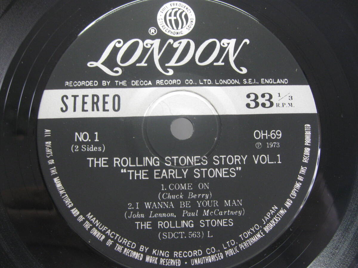【EP】　ローリング・ストーンズ／アーリー・ストーンズ　1973．ローリング・ストーンズ・ストーリーvol.1_画像5