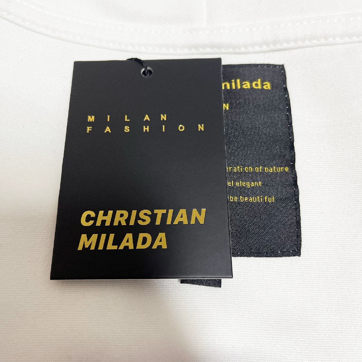 定価4万★christian milada・ミラノ発・パーカー★快適 通気 上品 人気 キャラクター 可愛い トップス プルオーバー カジュアル L/48サイズ_画像9