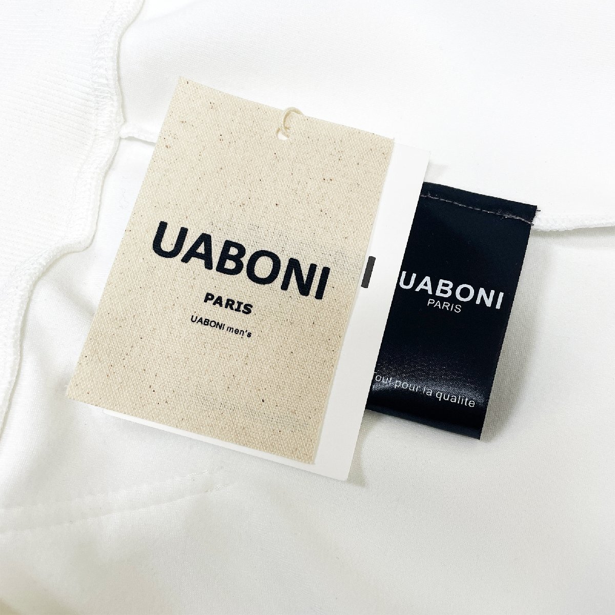 個性EU製＆定価4万◆UABONI*Paris*パーカー*ユアボニ*パリ発◆コットン 柔らかい ストレッチ お洒落 笑顔 ユニセックス 春 スウェット L/48の画像8