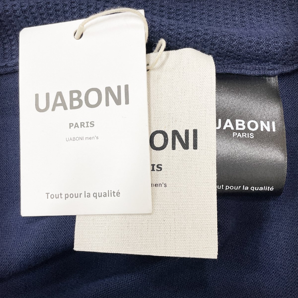 ★★上質EU製＆定価5万◆UABONI*Paris*セーター*ユアボニ*パリ発◆高級ウール 保温 伸縮性 総柄 レトロ ニット トップス トレーナー M/46_画像9