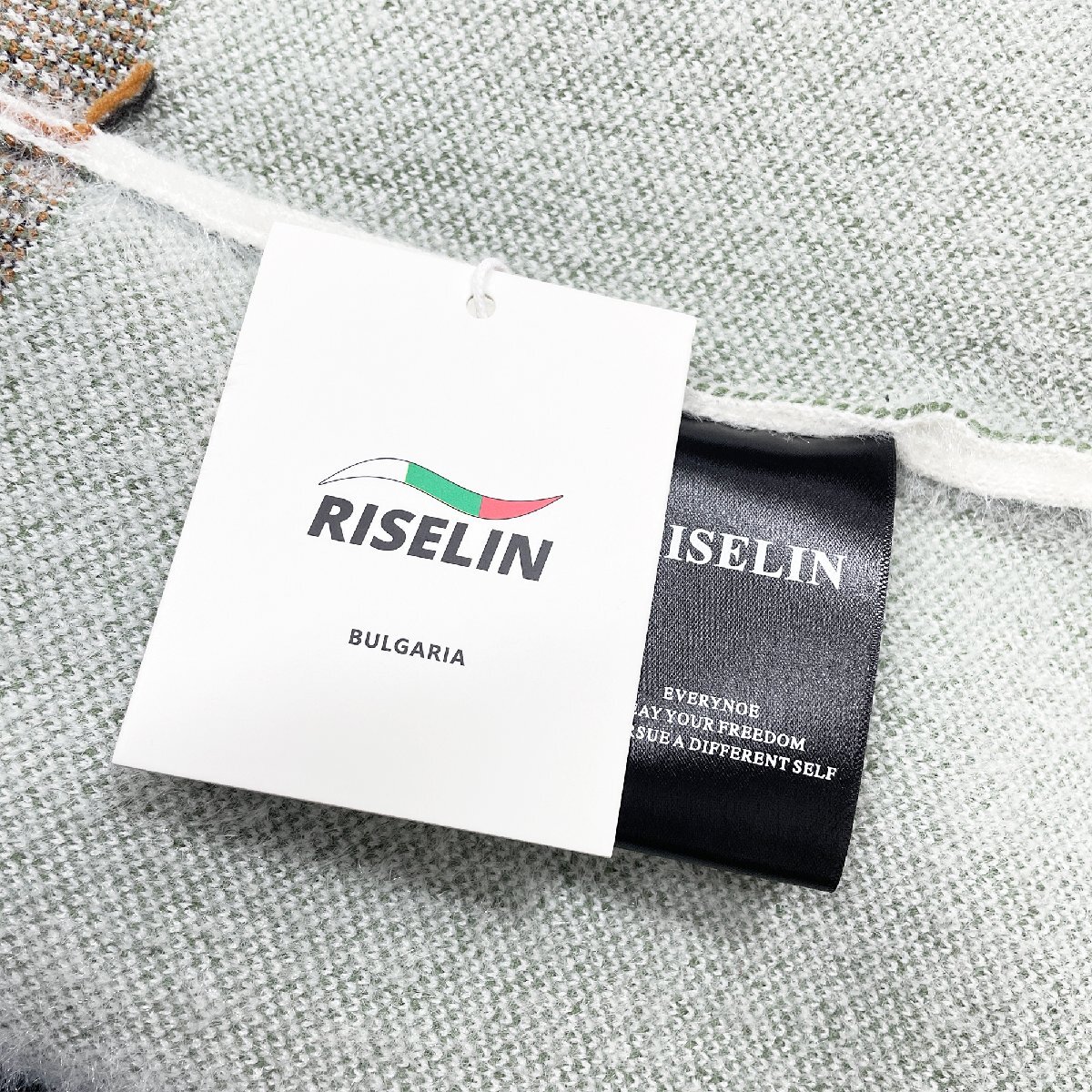 最高峰ヨーロッパ製※定価5万◆ブルガリア発※RISELIN セーター ニット ミンク/カシミヤ混 快適 防寒 柔らかい お洒落 秋冬 L/48サイズ_画像10