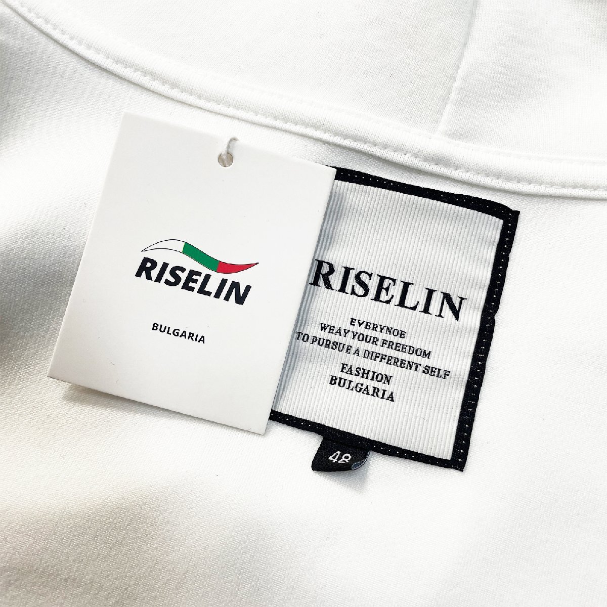 高級ヨーロッパ製※定価4万◆ブルガリア発※RISELIN パーカー ナチュラル 快適 トップス オシャレ クマ 可愛い プルオーバー 男女兼用 XL_画像8