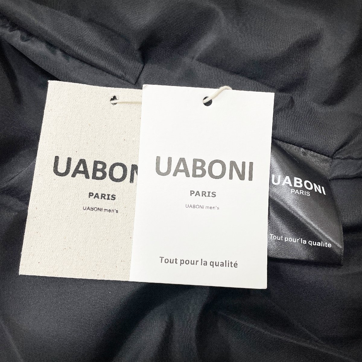 ★★上級EU製＆定価6万◆UABONI*Paris*ジャケット*ユアボニ*パリ発◆高級 暖かい 通気 シック 夕日 ストリート ゆったり 男女兼用 L/48_画像10