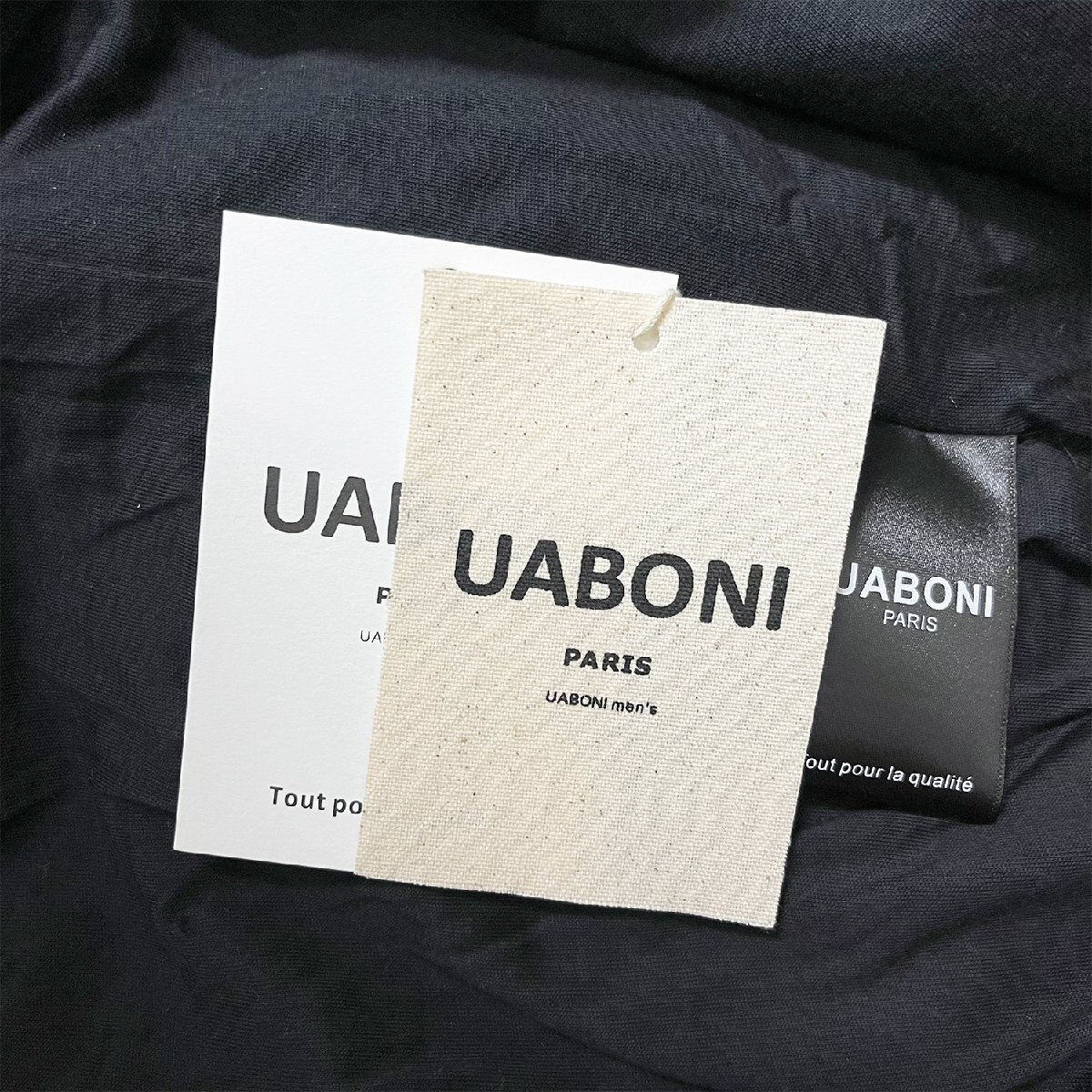 人気EU製＆定価5万◆UABONI*Paris*パーカー*ユアボニ*パリ発◆上質ミンク/カシミヤ混 柔らかい ふわふわ 快適 プルオーバー 個性 XL/50の画像10