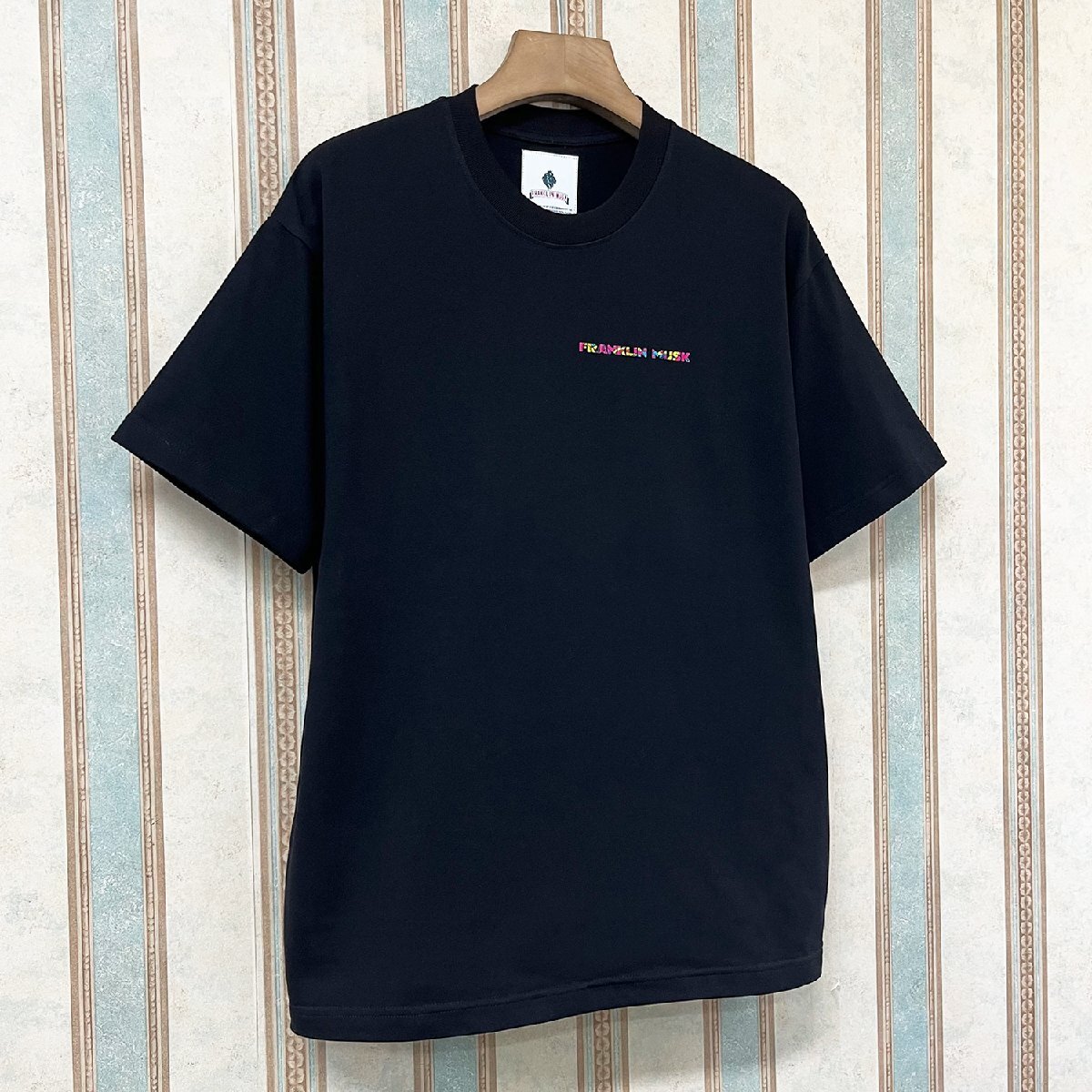 個性 定価2万 FRANKLIN MUSK・アメリカ・ニューヨーク発 半袖Tシャツ 吸汗 通気 ソフト 遊び心 ポップ アメカジ スウェット 普段着 春夏 3の画像10