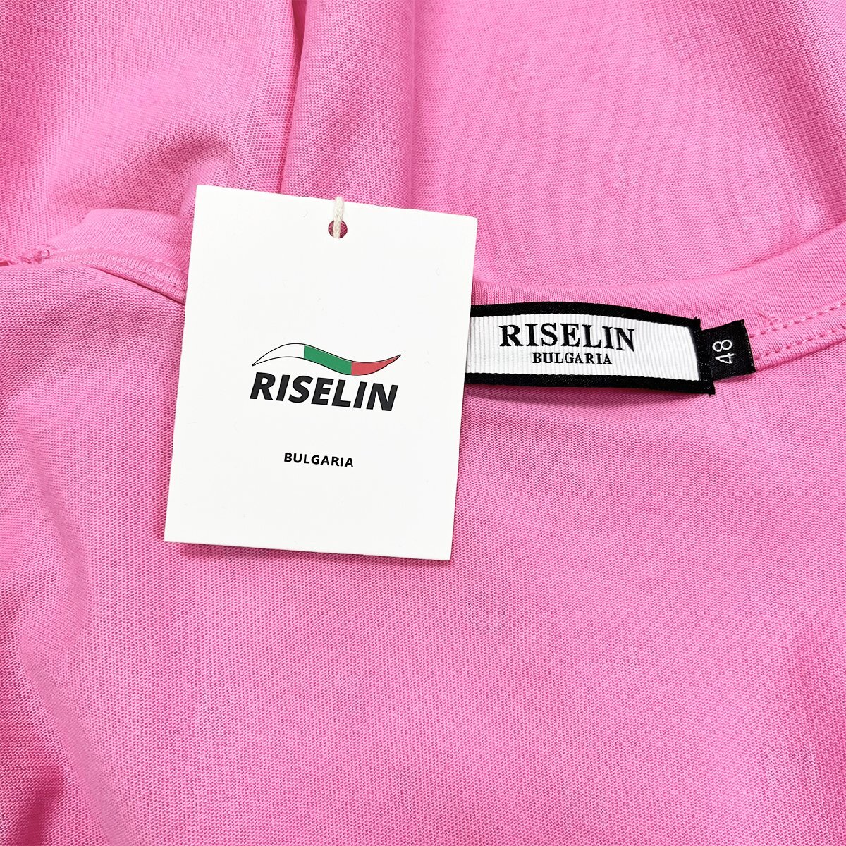 人気ヨーロッパ製※定価2万◆ブルガリア発※RISELIN 半袖Tシャツ 綿100% 薄手 通気 ラインストーン 英字 個性 おしゃれ ストリート 夏 M_画像9