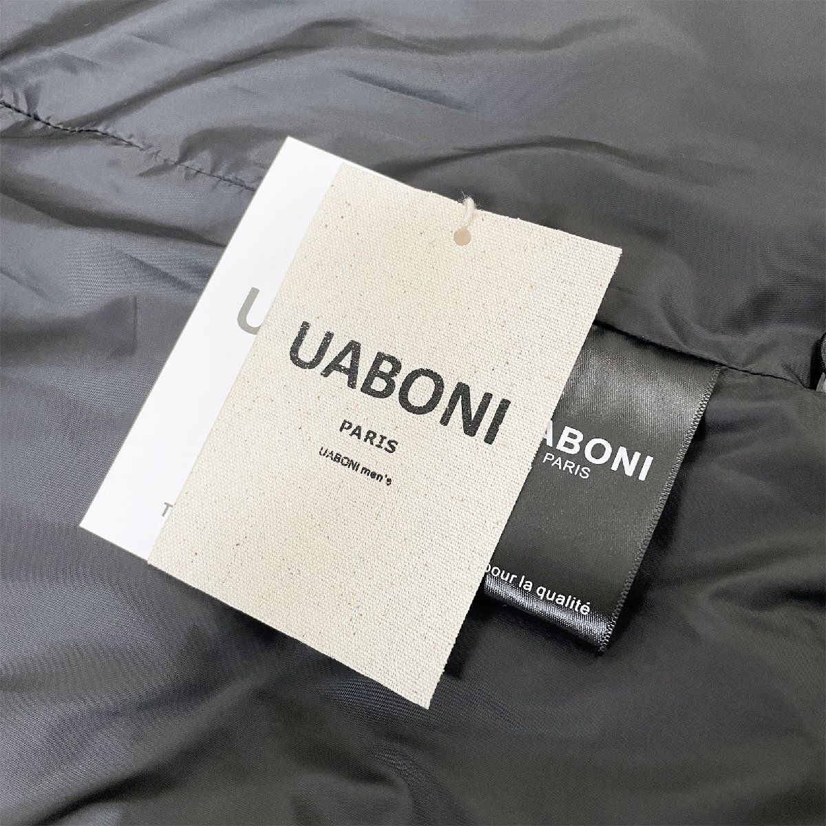 一枚限定EU製＆定価10万◆UABONI*Paris*ダウンジャケット*ユアボニ*パリ発◆防寒 防風 暖かい 無地 シンプル 日常 メンズ 通勤 秋冬 L/48_画像10