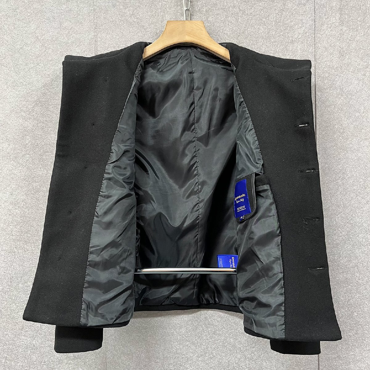  standard * tailored jacket regular price 7 ten thousand *Emmauela* Italy * milano departure * cashmere plain slim .. business commuting lady's 2XL/52 size 