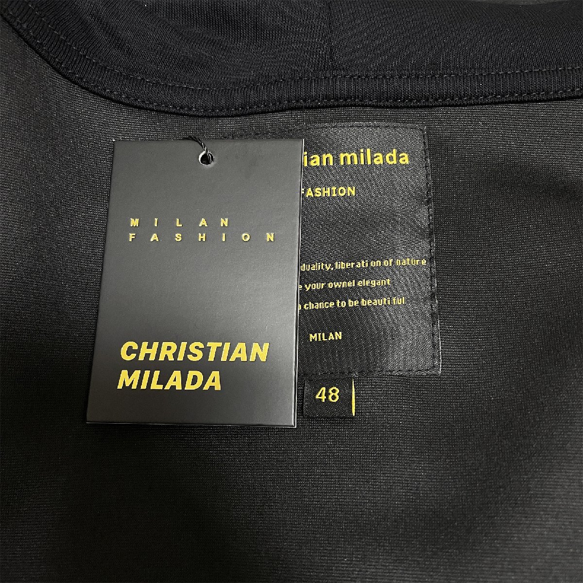 定価4万★christian milada・ミラノ発・パーカー★コットン100% 上質 快適 プルオーバー ユニコーン スウェット 日常 秋冬 2XL/52サイズ_画像7