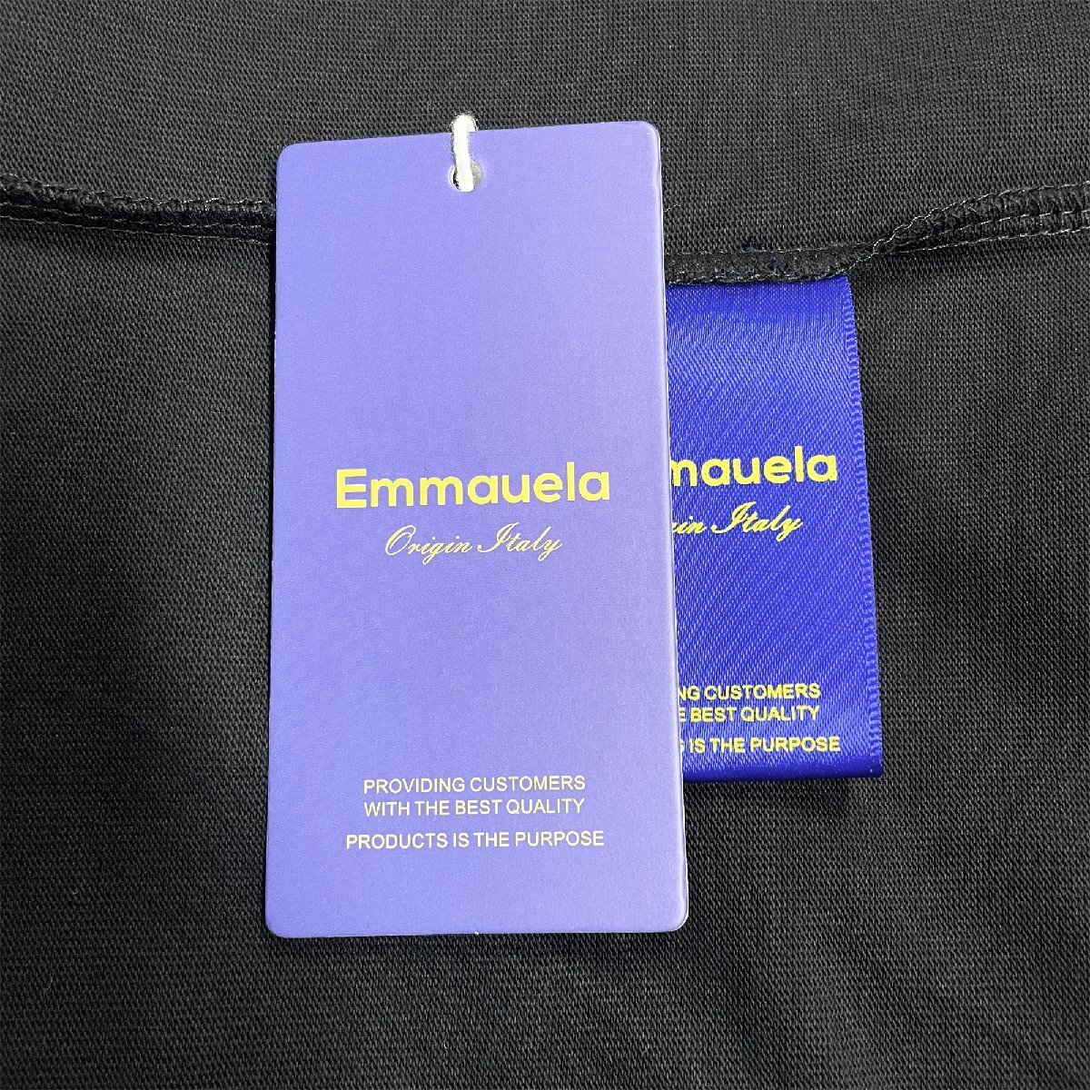 個性・半袖Tシャツ 定価2万◆Emmauela・イタリア・ミラノ発◆コットン100％ 高級 薄手 通気 吸汗速乾 スウェット アメカジ オシャレ 2XL/52_画像9