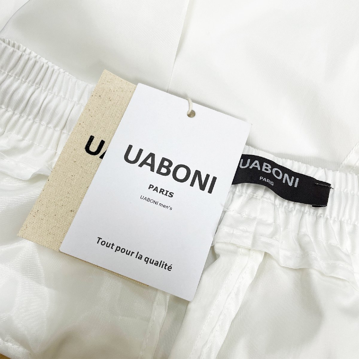 人気EU製＆定価3万◆UABONI*Paris*ショートパンツ*ユアボニ*パリ発◆上質 薄手 通気 速乾 爽やか 短パン シンプル カジュアル 夏服 2XL/52_画像10