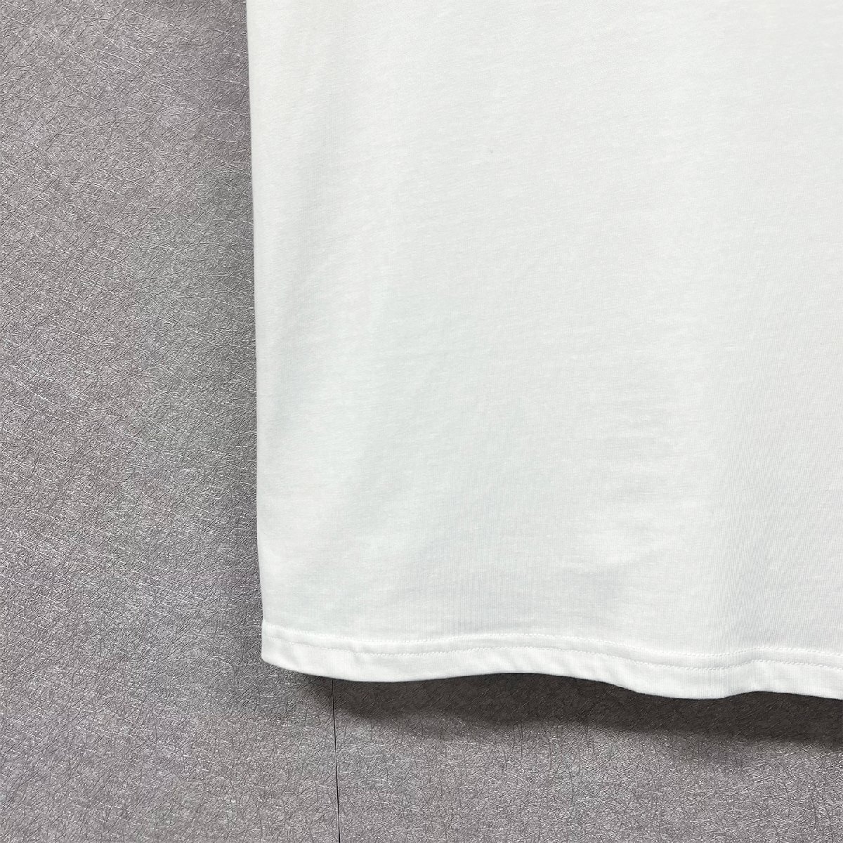 高級・半袖Tシャツ 定価2万◆Emmauela・イタリア・ミラノ発◆定番 快適 通気 吸汗 クマ ロゴ 可愛い スウェット カットソー 日常 XL/50_画像5