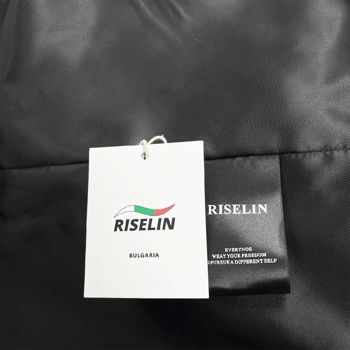 定番ヨーロッパ製※定価6万◆ブルガリア発※RISELIN ジャケット 高級麻/リネン混 薄手 洗練 無地 アウター フォーマル 通勤 レディース 46_画像10