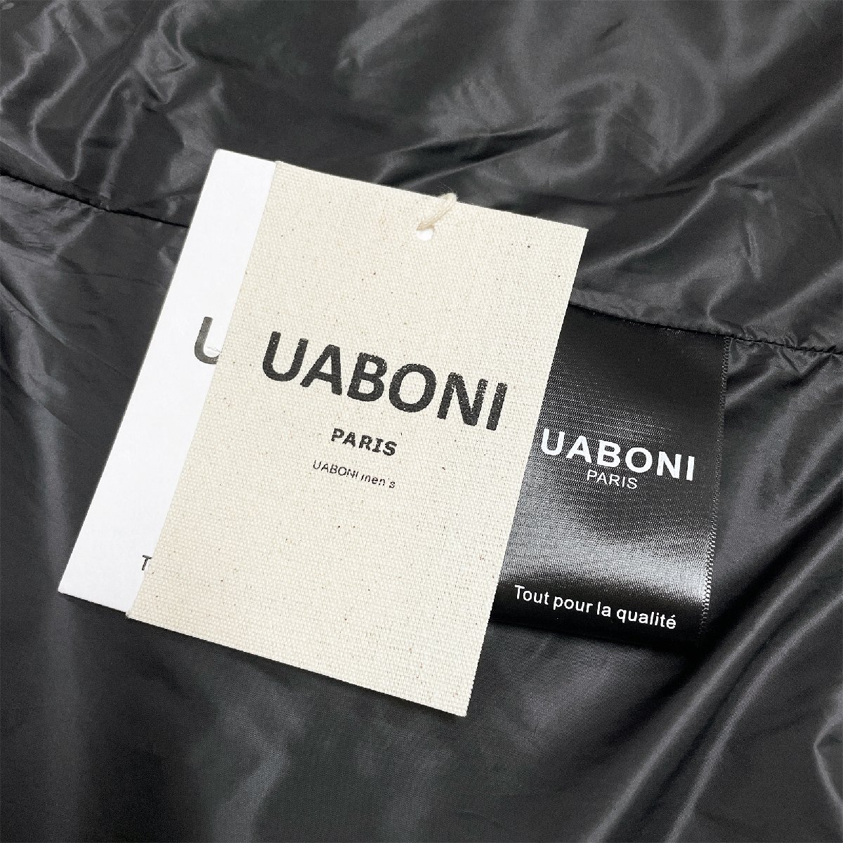 定番EU製＆定価10万◆UABONI*Paris*ダウンジャケット*ユアボニ*パリ発◆ダックダウン90％ 防寒防風 シンプル 個性 日常着 ストリート L/48_画像10