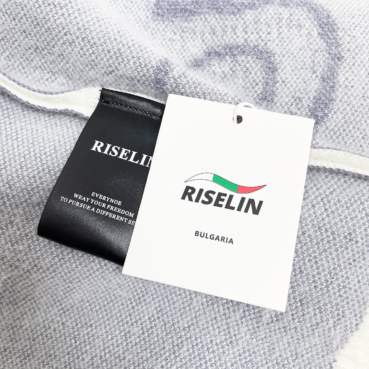 人気 ヨーロッパ製※定価5万◆ブルガリア発※RISELIN セーター ミンク/カシミヤ混 ソフト 毛足 ニット 暖かい ウサギ 可愛さ 秋冬 L/48_画像10